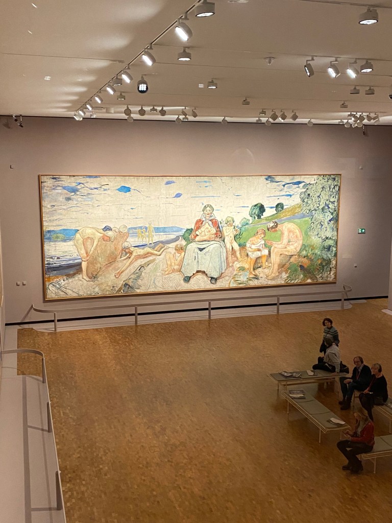 Munka muzejs Oslo. Edvards Munks Kliedziens. Edward Munch The Scream.