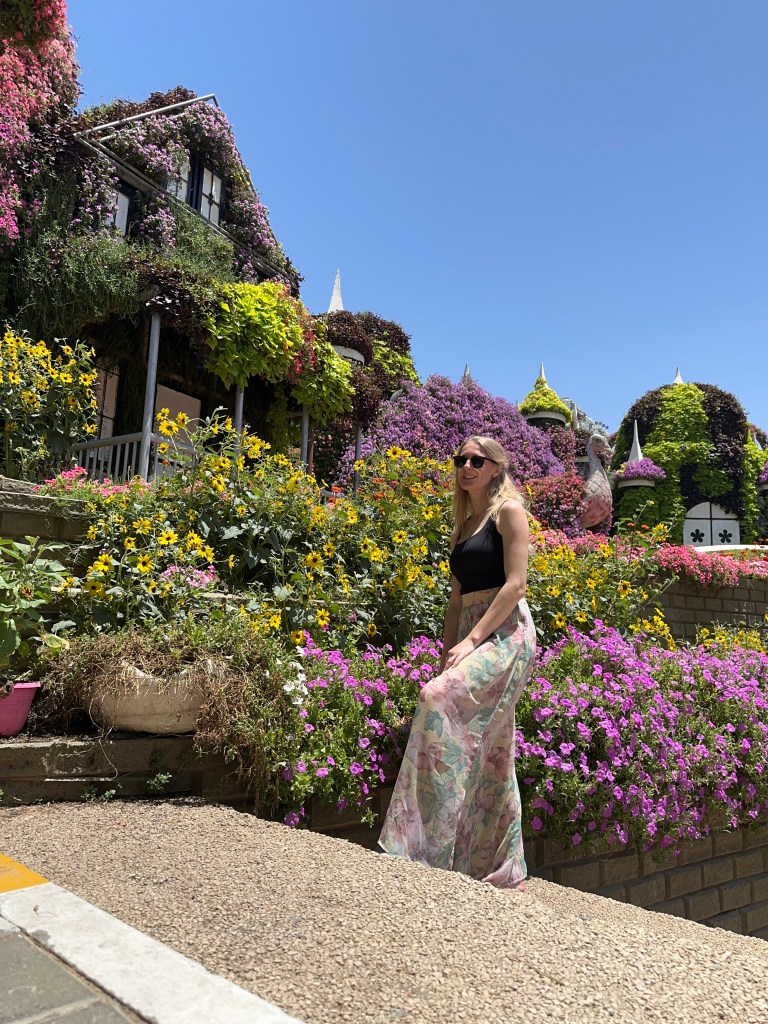 Ziedu dārzs Dubaijā